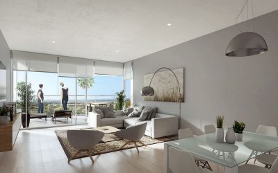 Pisos de nueva construcción de 3 dormitorios en Playa la Cachucha, Puerto Real